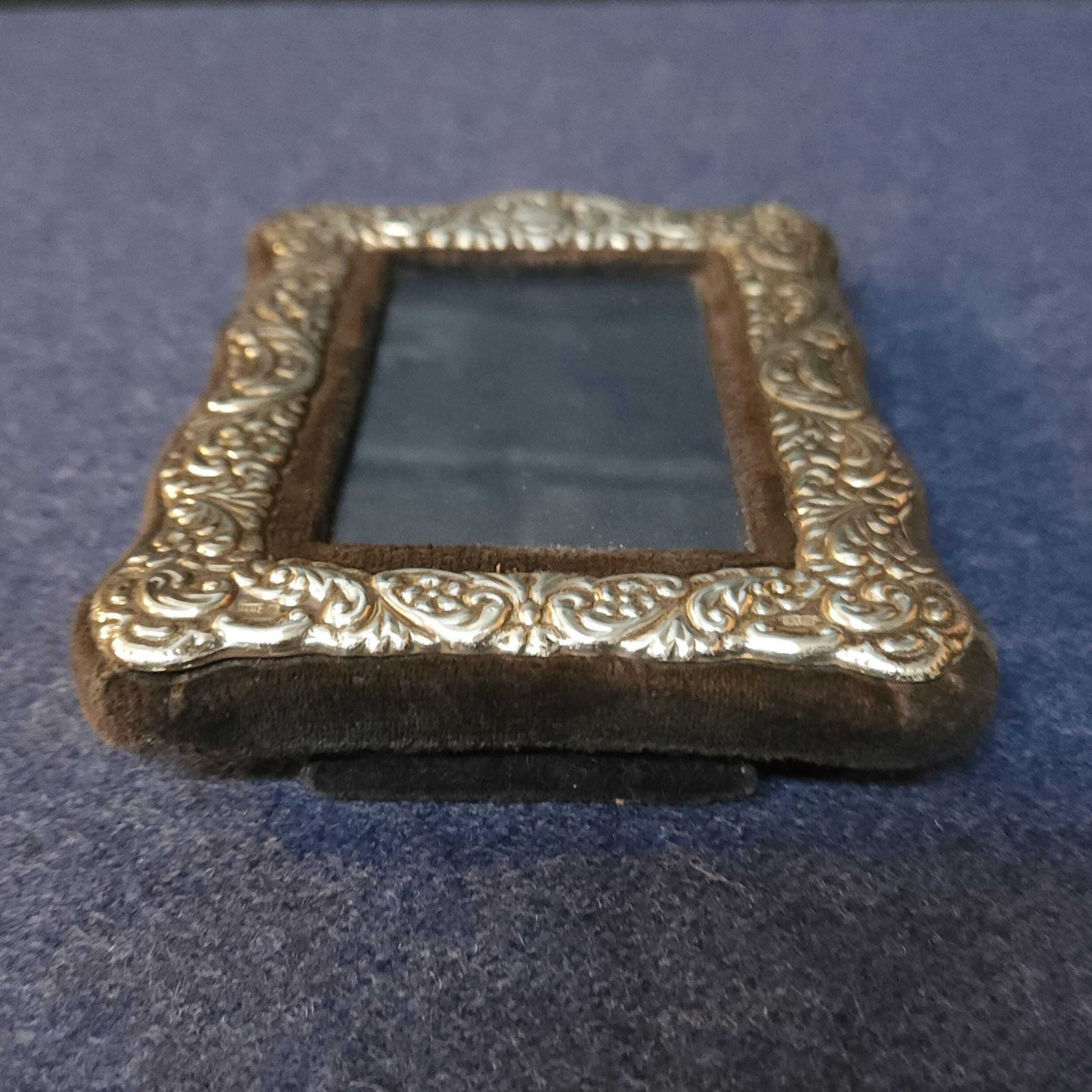 Hallmarked Silver Photograph Frame, Sheffield, Walker & Hall, 1986 photo for sale
