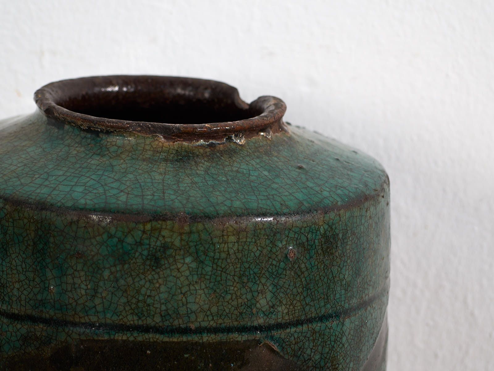 Antique Vase With Calligraphic And Vegetal Motifs (C.1820) #23 photo furniture