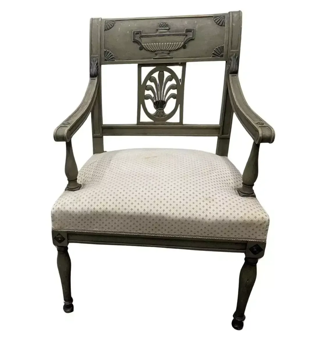 Pair Of Lacquered Armchairs In The Directoire Style photo furniture