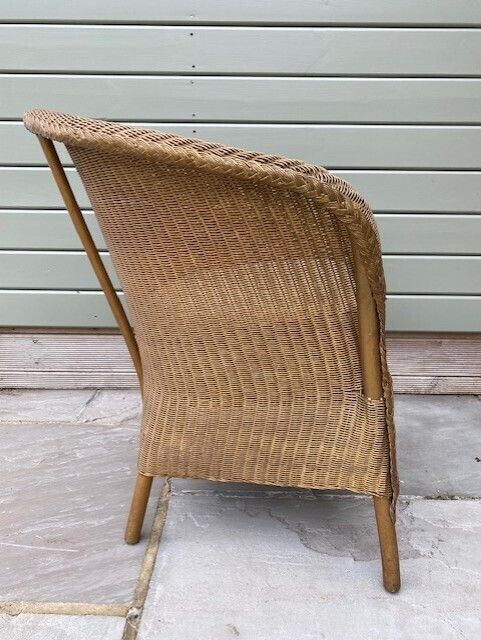Lloyd Loom Lusty Chair With Original Sprung Seat photo furniture