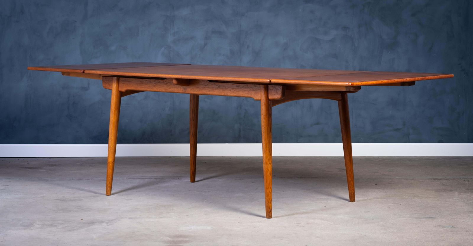 Teak Dining Table At 312 By Hans J. Wegner For Andres Tuck 1950s photo Furniture