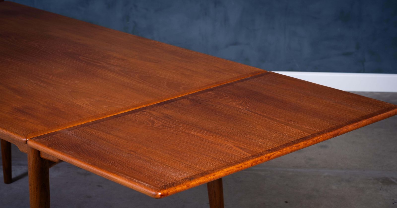 photo for sale Teak Dining Table At 312 By Hans J. Wegner For Andres Tuck 1950s