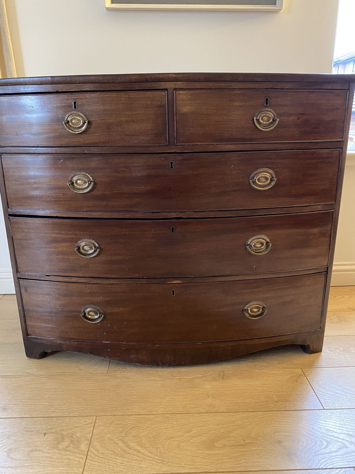 Chest Of Drawers Circa 1790–1810 (Late Georgian / Early Regency)
