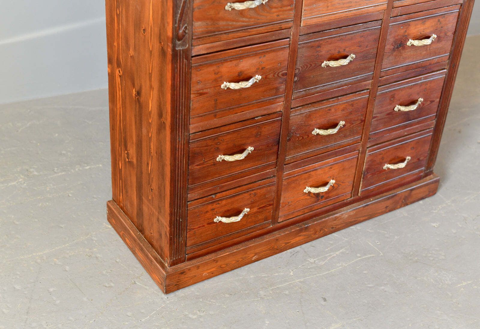 Art Nouveau Ironmongers Drawers Circa 1910 photo furniture