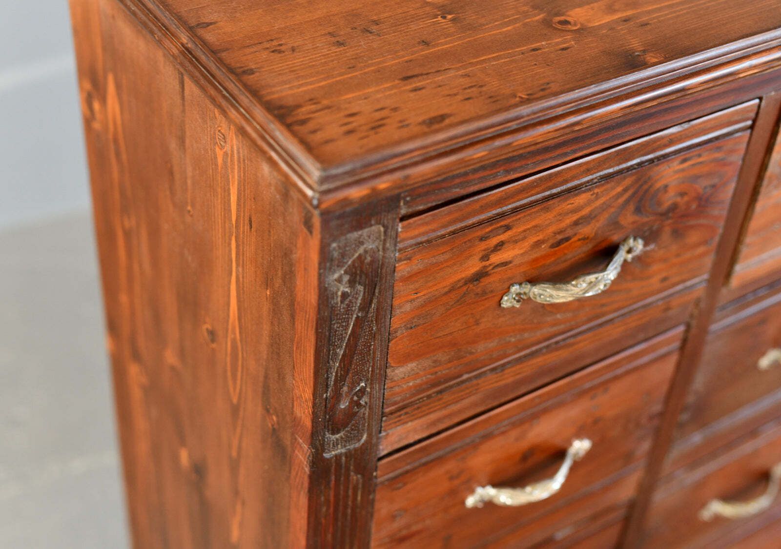 Art Nouveau Ironmongers Drawers Circa 1910 photo for sale