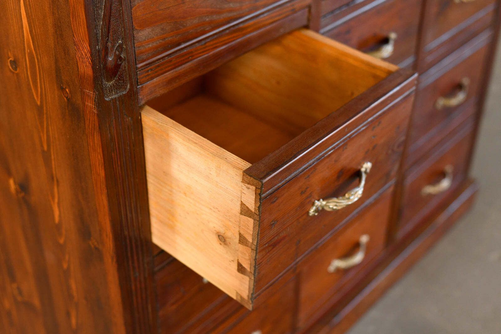 Art Nouveau Ironmongers Drawers Circa 1910 photo 965.0