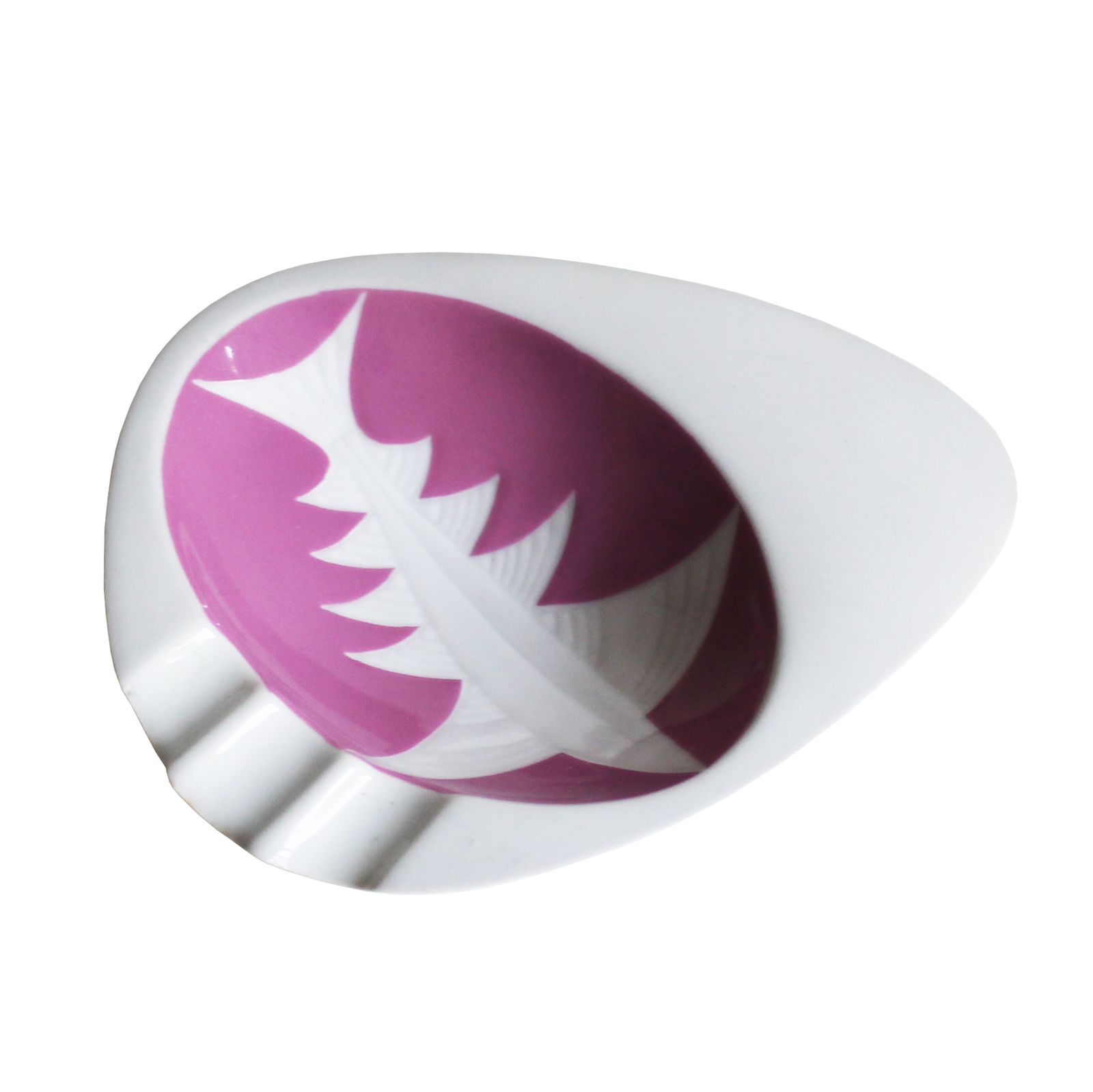 1960s Ceramic Ashtray By Jaroslav Jezek For Royal Dux