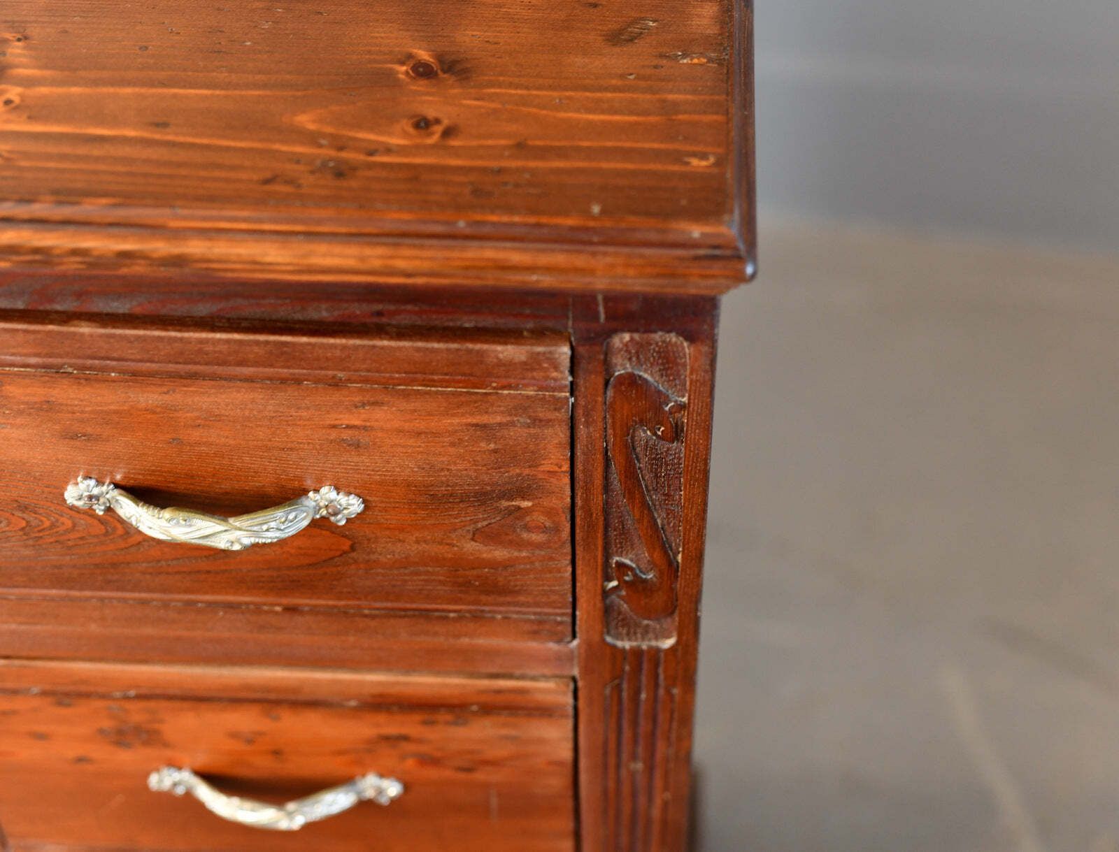 Art Nouveau Ironmongers Drawers Circa 1910 photo vintage