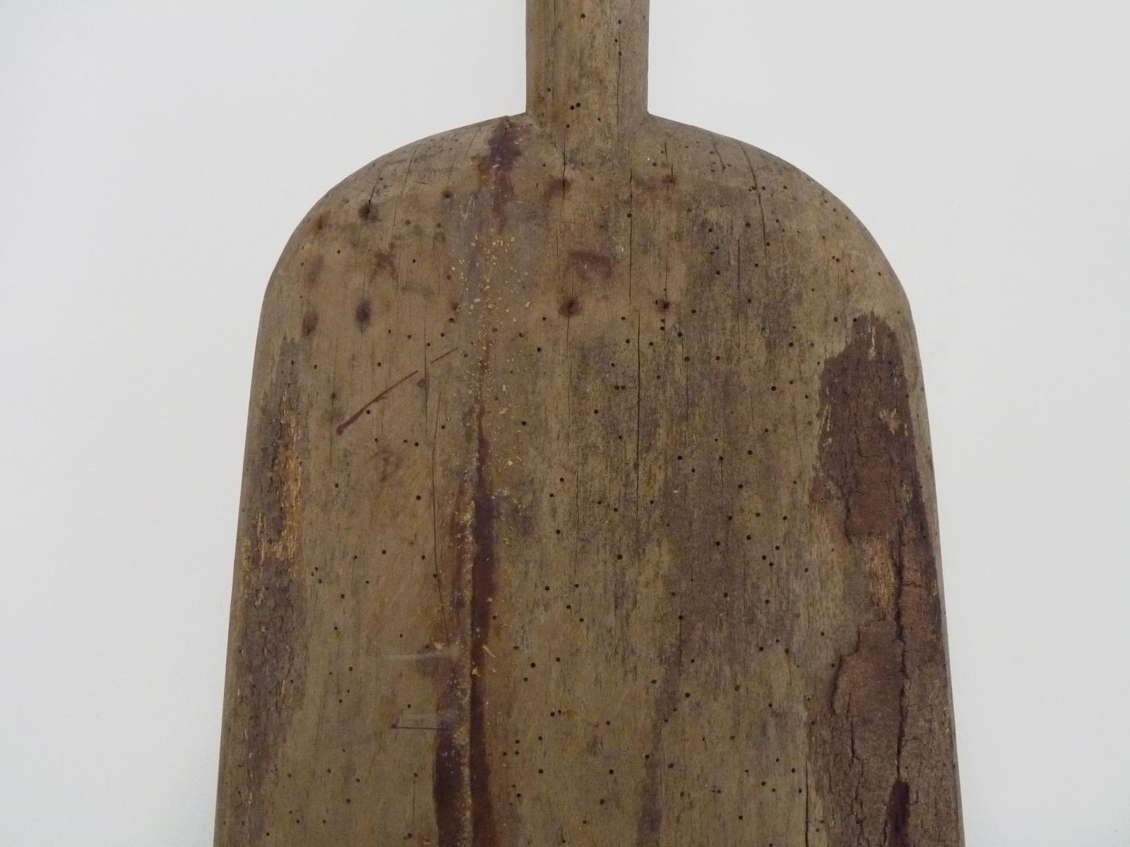 Antique Wooden Baker's Peel, Bread Peel. French Folk Art. photo vinterior