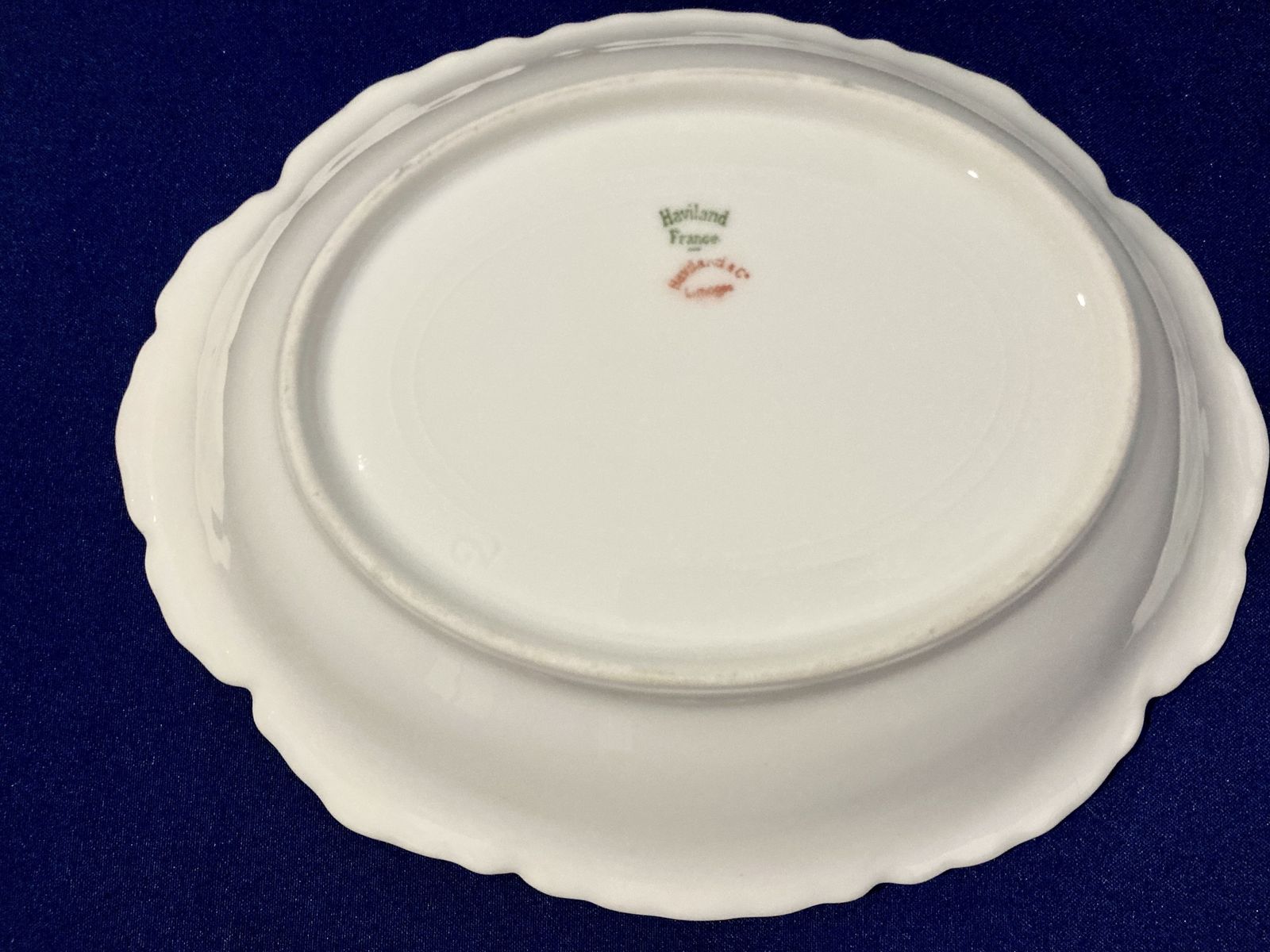 photo buy Antique Haviland Limoges Pink Roses, Gold Laurel Wreaths Dinner Set
