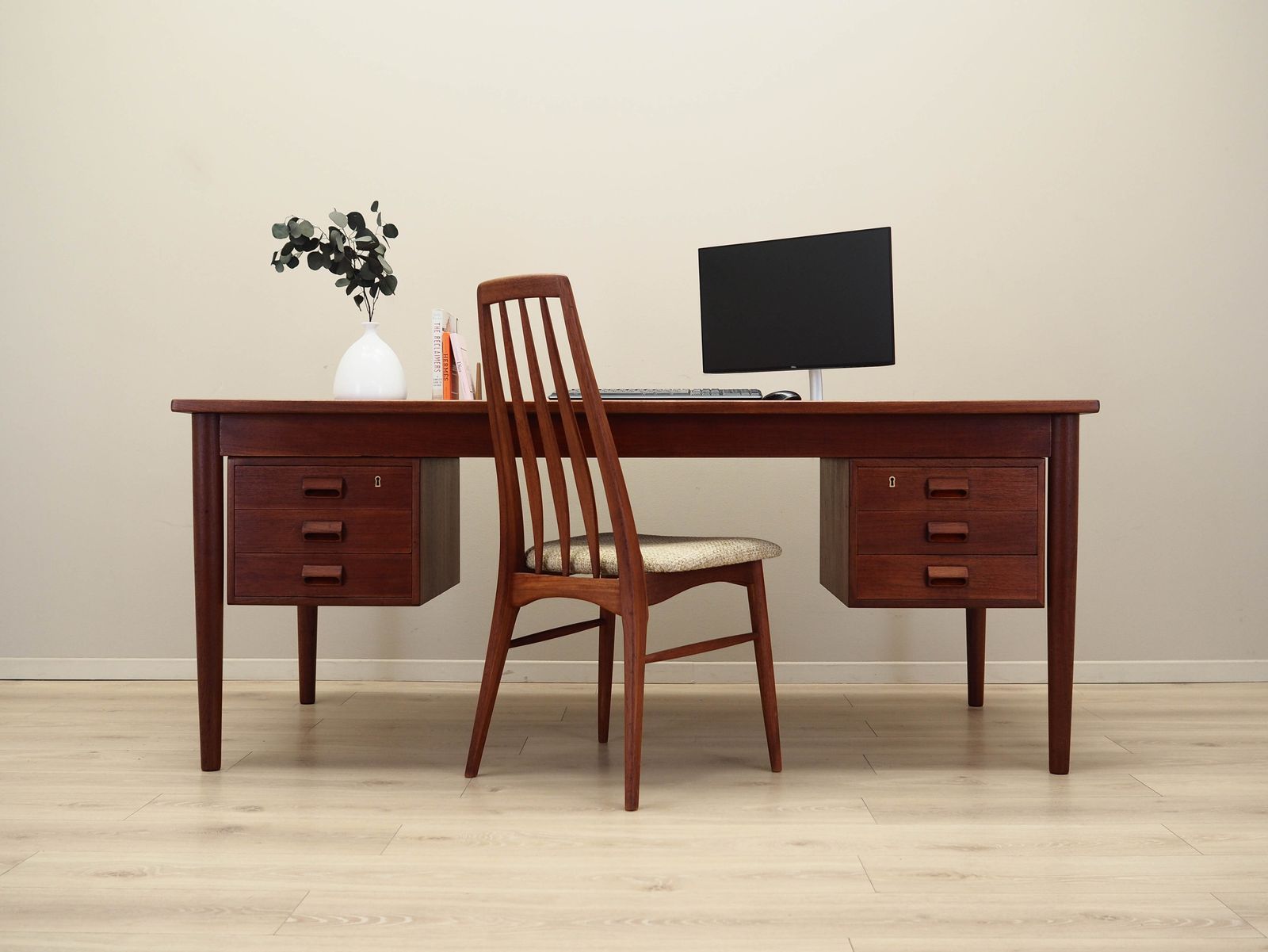 Teak Desk Danish Design 1960s Designer Børge Mogensen photo furniture