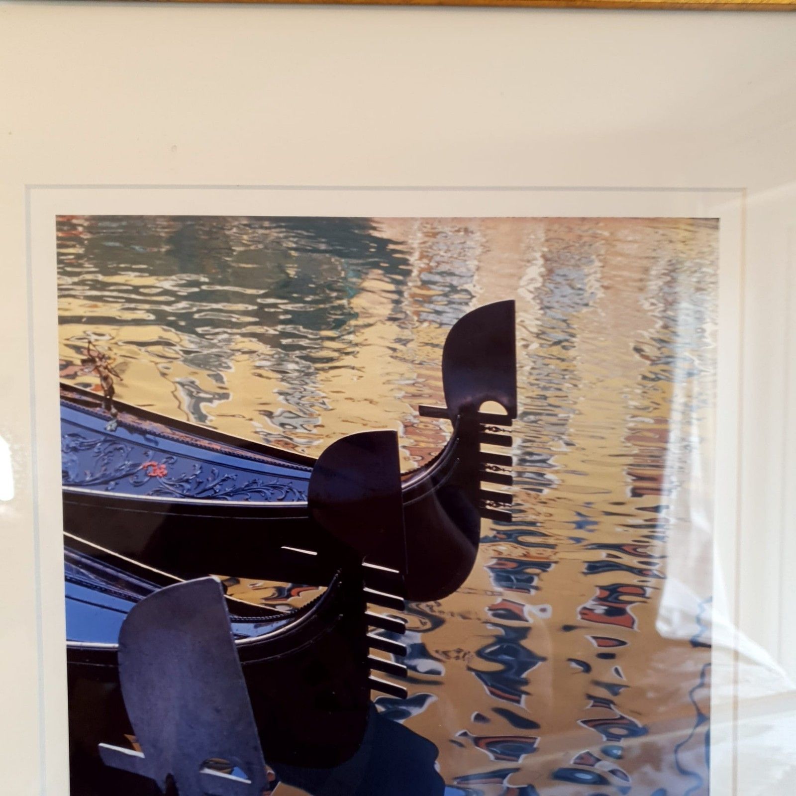 Signed Photographic Print 3 Of 10 Limited Edition 3 Gondolas Framed Photo Print photo vinterior