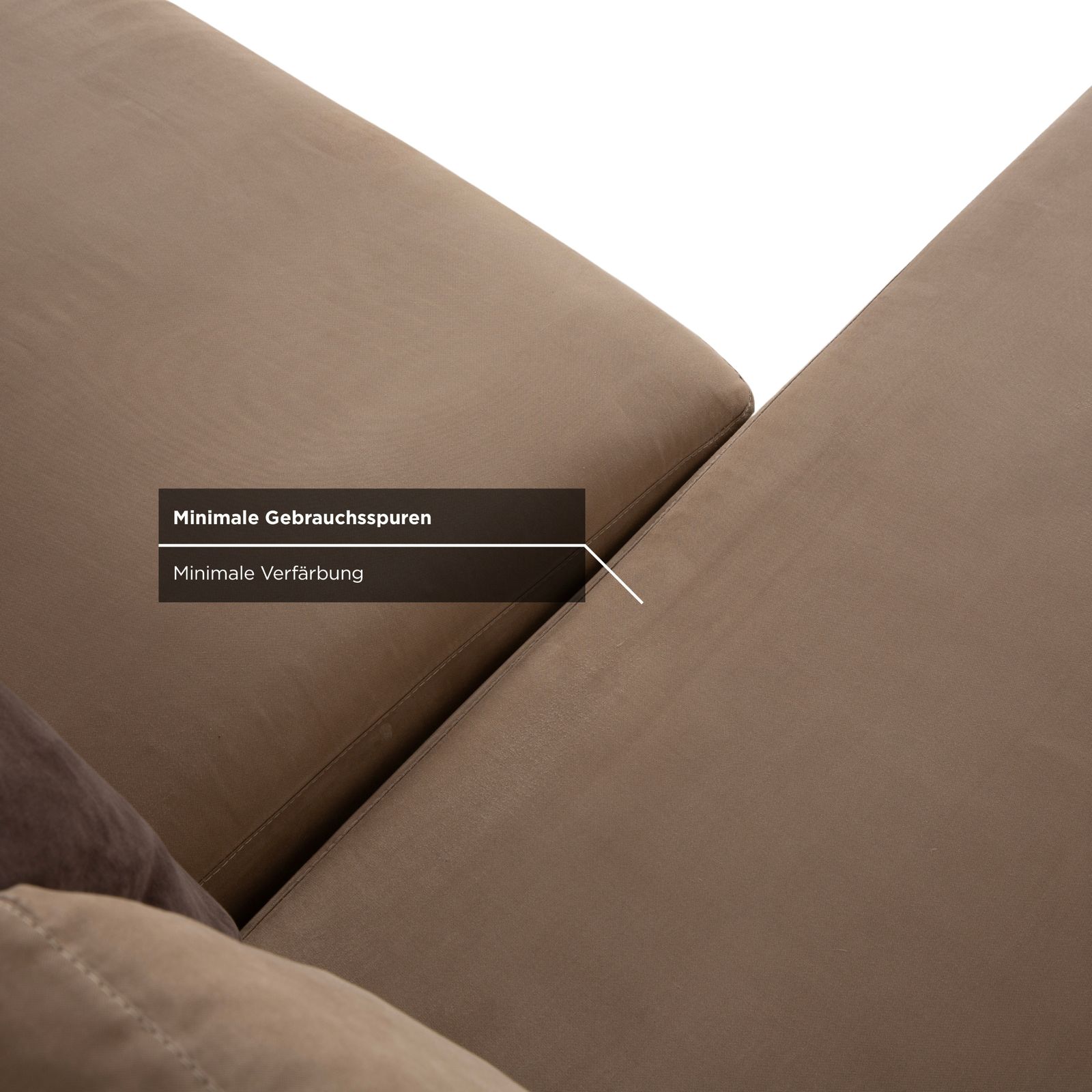 photo furniture La Nouva Casa Luca Fabric Corner Sofa Beige