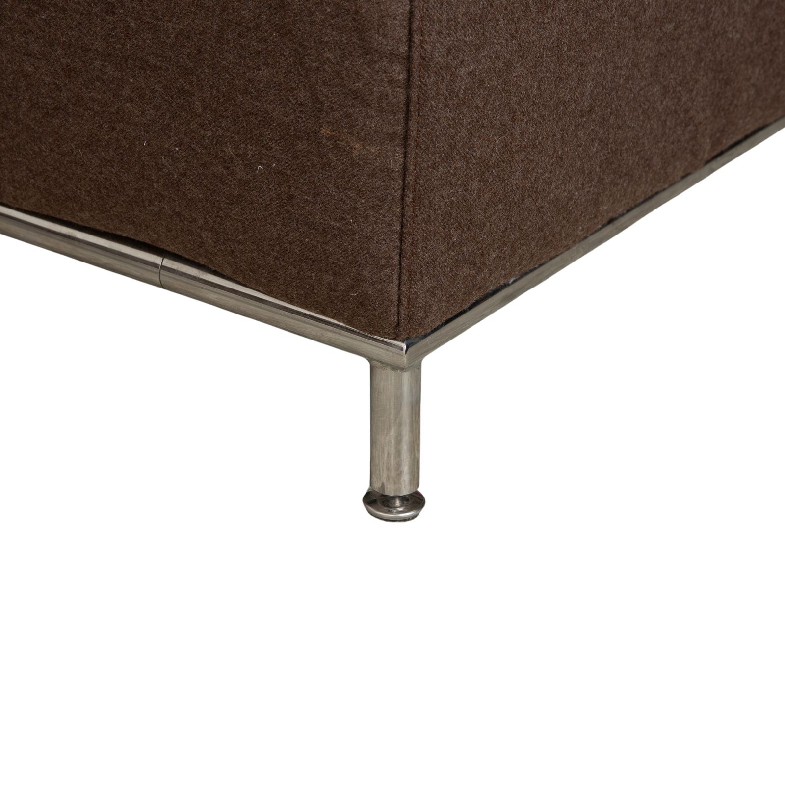Canapé d'angle La Nuova Casa Granada en tissu, brun gris mud photo buy