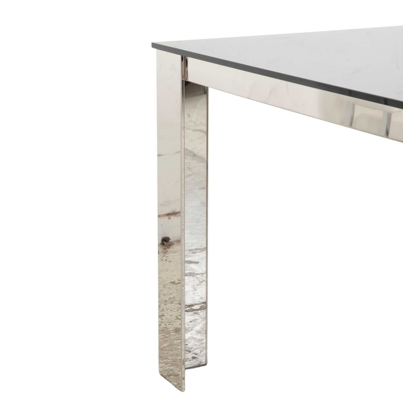 Table à manger Bacher Glas, chrome argenté photo Mobilier