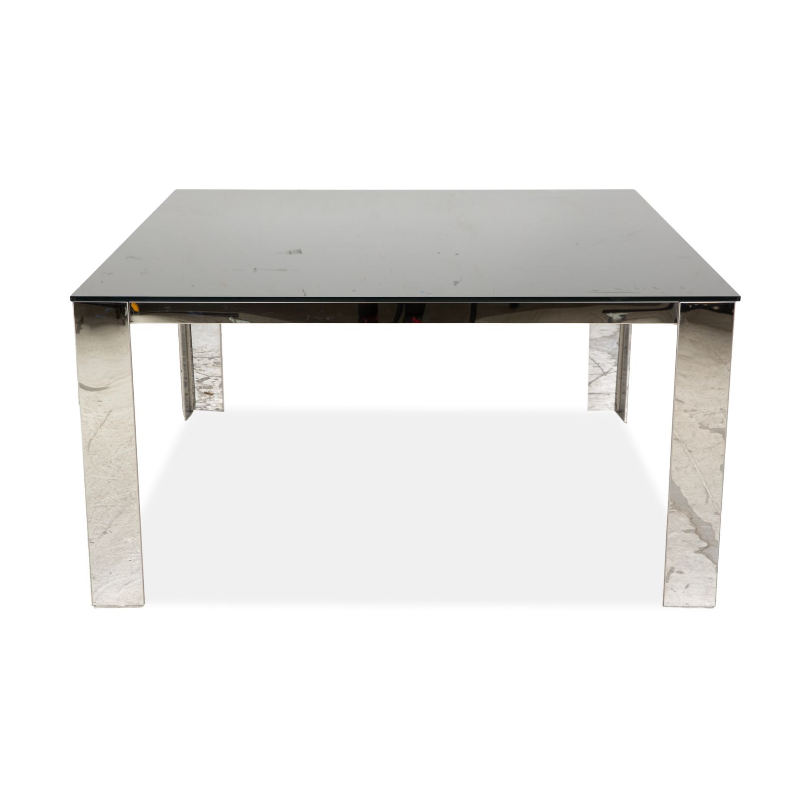 Mobilier Table à manger Bacher Glas, chrome argenté photo
