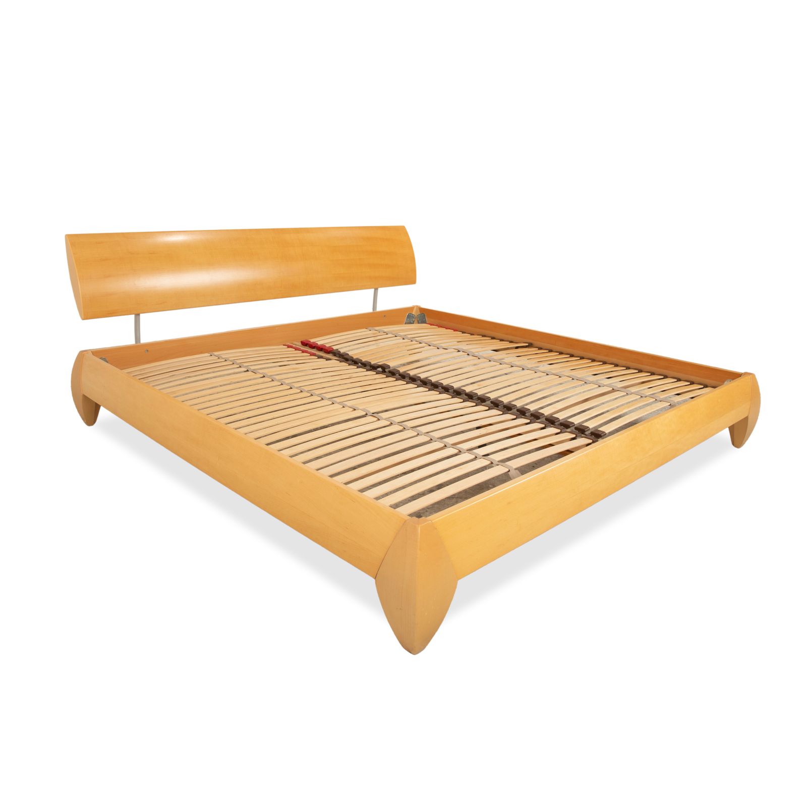 Hülsta Wooden Bed Brown photo for sale