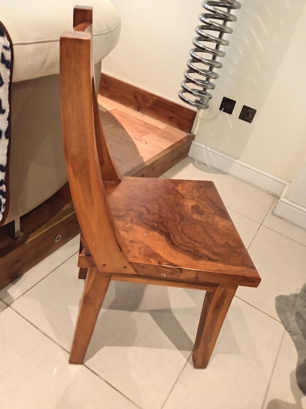 One Of A Kind Brazilian Oak Root Dinning Table + 6 Matching Chairs   Dinning Set photo Furniture
