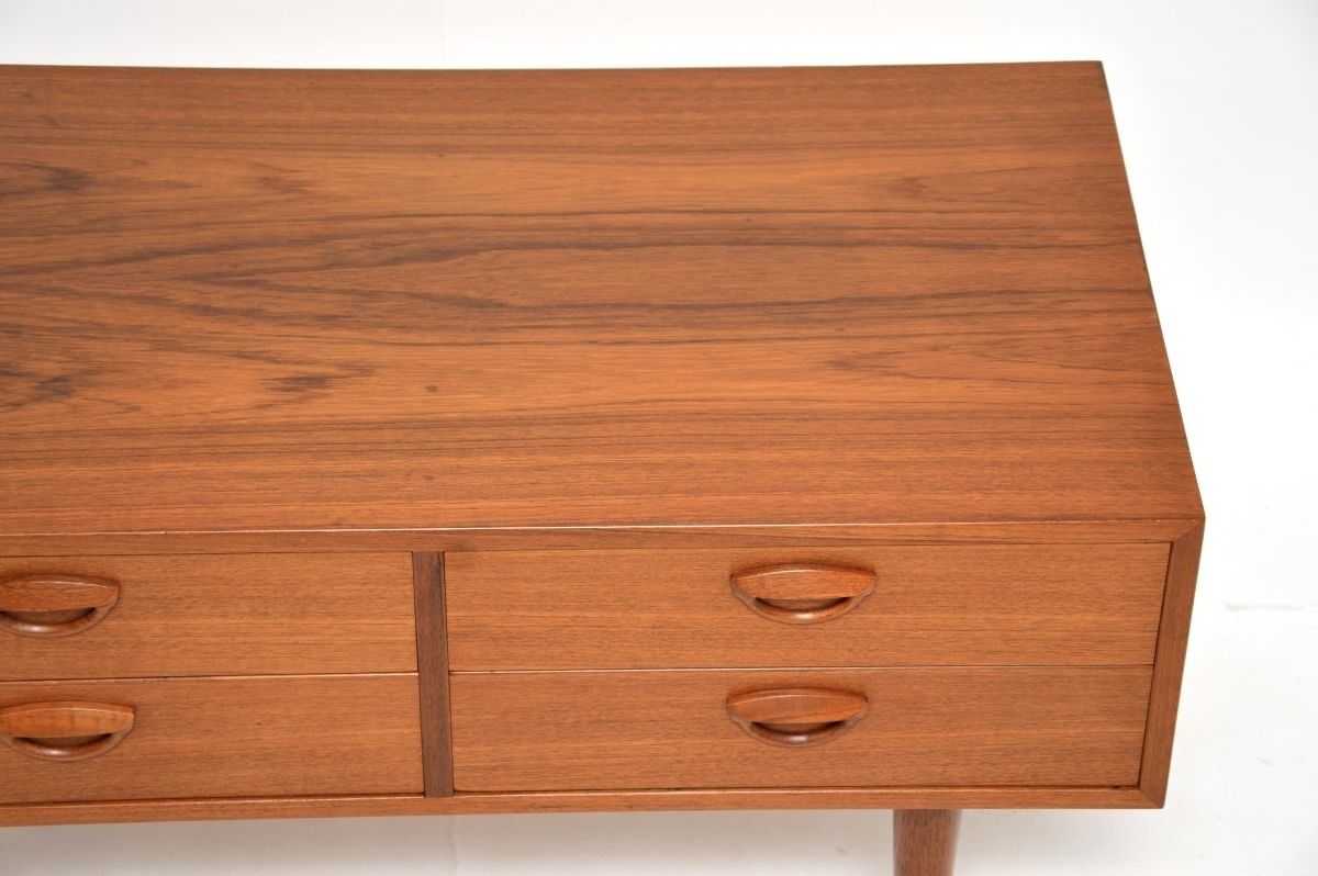 Danish Vintage Teak Side Chest / Cabinet By Kai Kristiansen photo vintage