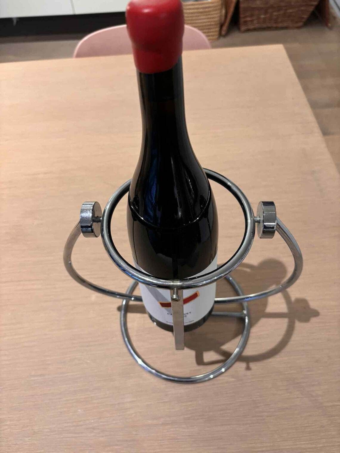 Roestvrijstalen Wijnhouder – Baraccessoire photo 158.0