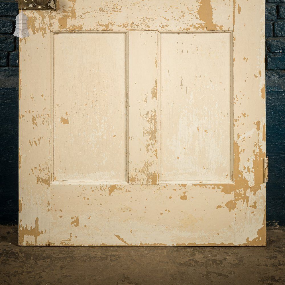 382.0 Moulded Panel Door, 4 Panel, Distressed Paint photo
