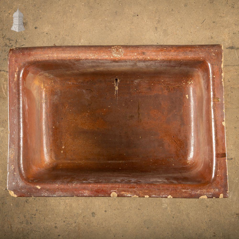 Salt Glazed Trough Planter By Oats & Green Halifax photo buy