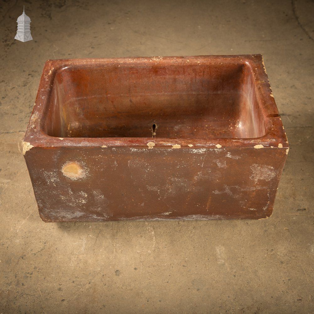 photo furniture Salt Glazed Trough Planter By Oats & Green Halifax