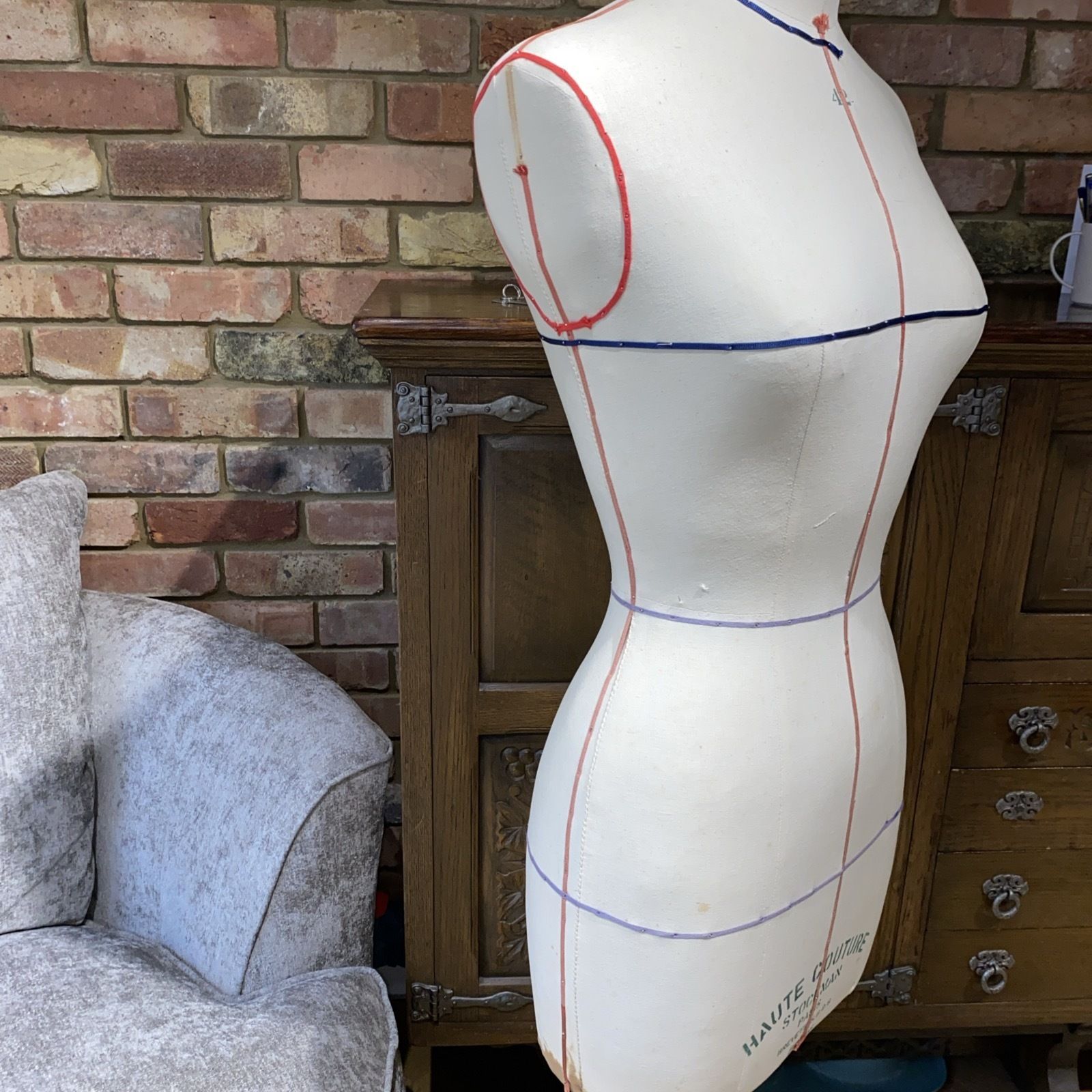 photo furniture Stockman Haute Couture Vintage Mannequin