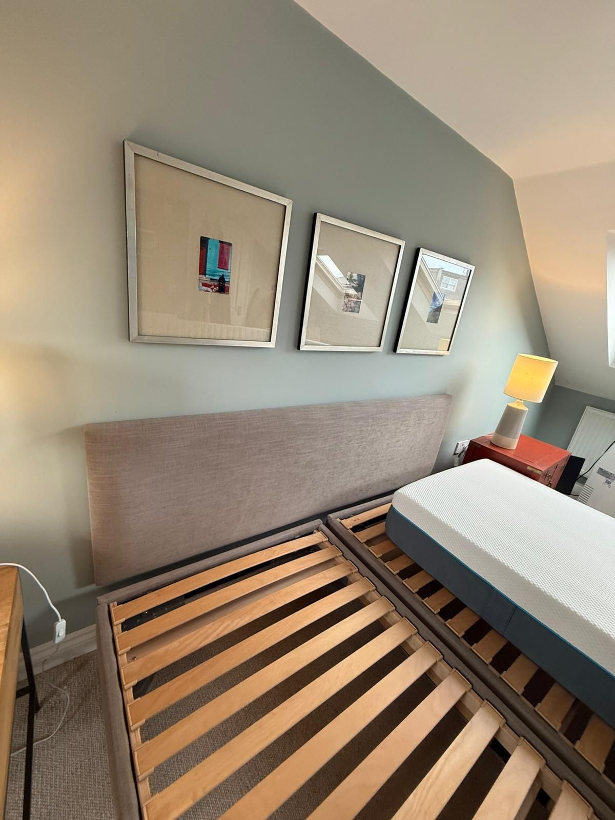 Super King Guest Bed With 2x Simba Mattresses – Rrp £2,395 photo Furniture