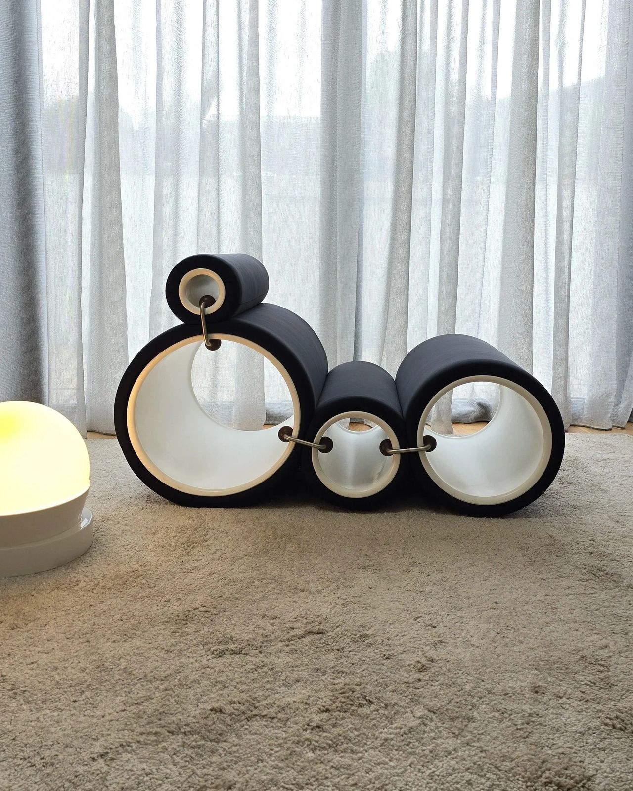 Joe Colombo Tube Chair, 1960s, Vintage