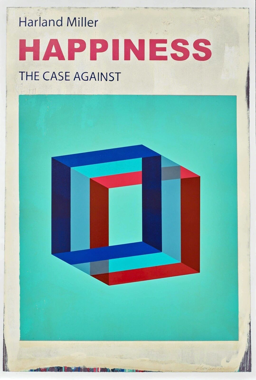 Harland Miller, Happiness: The Case Against (Xl), 2017