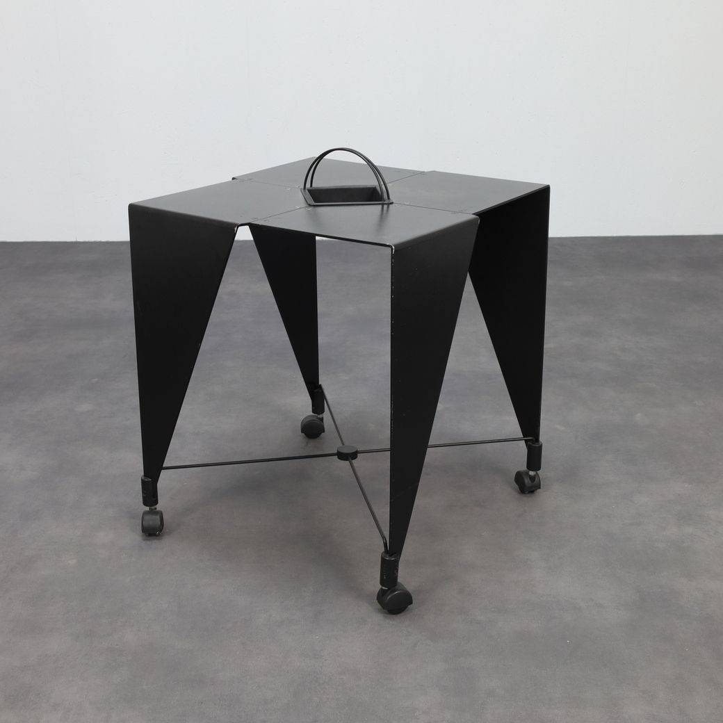 Harlequin Side Table By Errebi, Italy, 1980s photo for sale