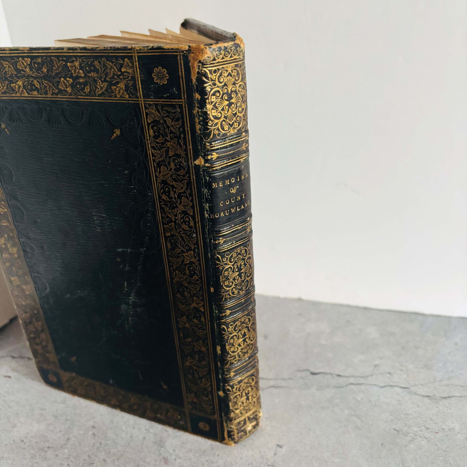 photo for sale Rare Antique Book Memoirs Of Count Boruwlaski