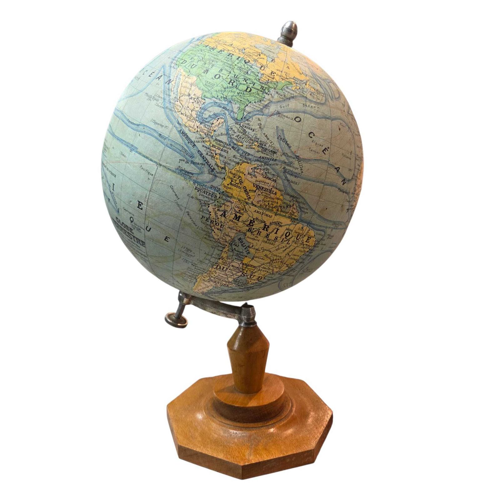 Globe terrestre J. Forest (vers 1930-1933)