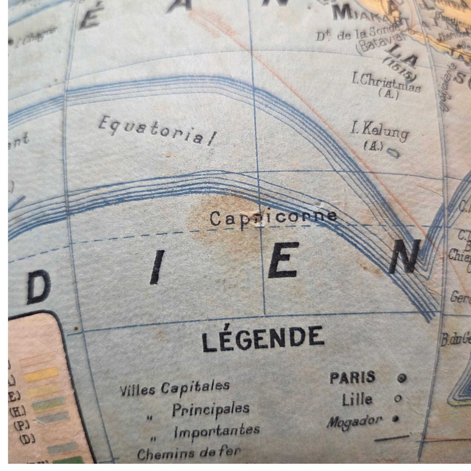 Globe terrestre J. Forest (vers 1930-1933) photo buy