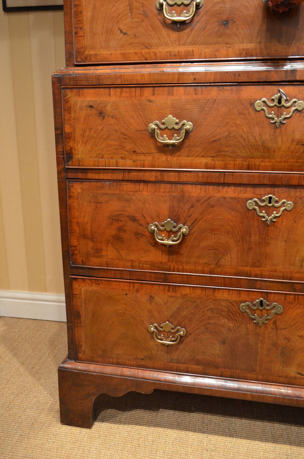 Beautiful George I Walnut Chest On Chest photo 8950.0