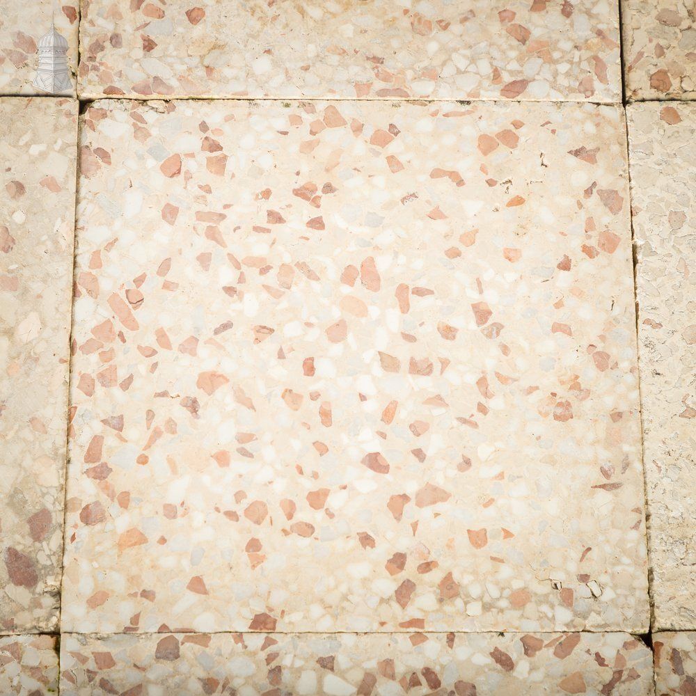 Terrazzo Tiles, Reclaimed, Batch Of 35   3 Square Metres photo 210.0