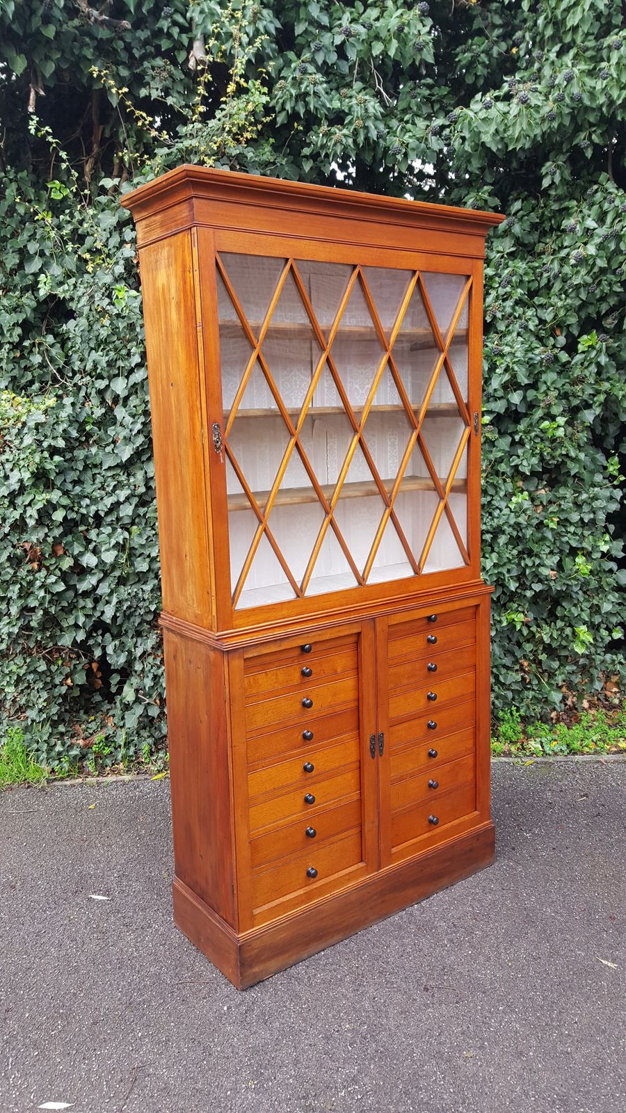Victorian Mahogany Collectors Cabinet