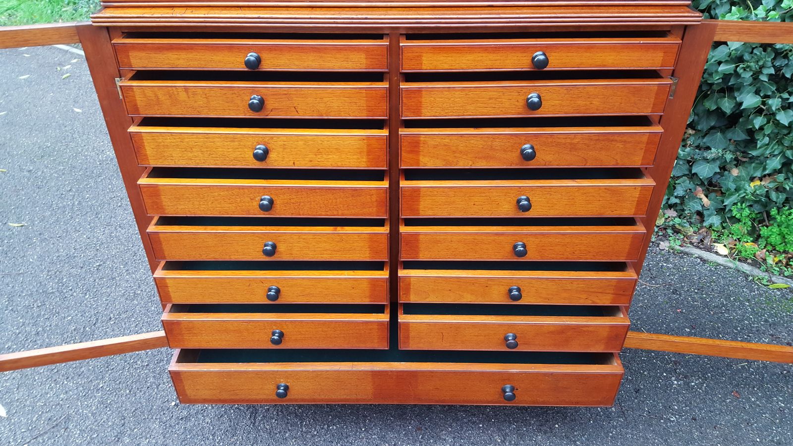 Victorian Mahogany Collectors Cabinet photo furniture