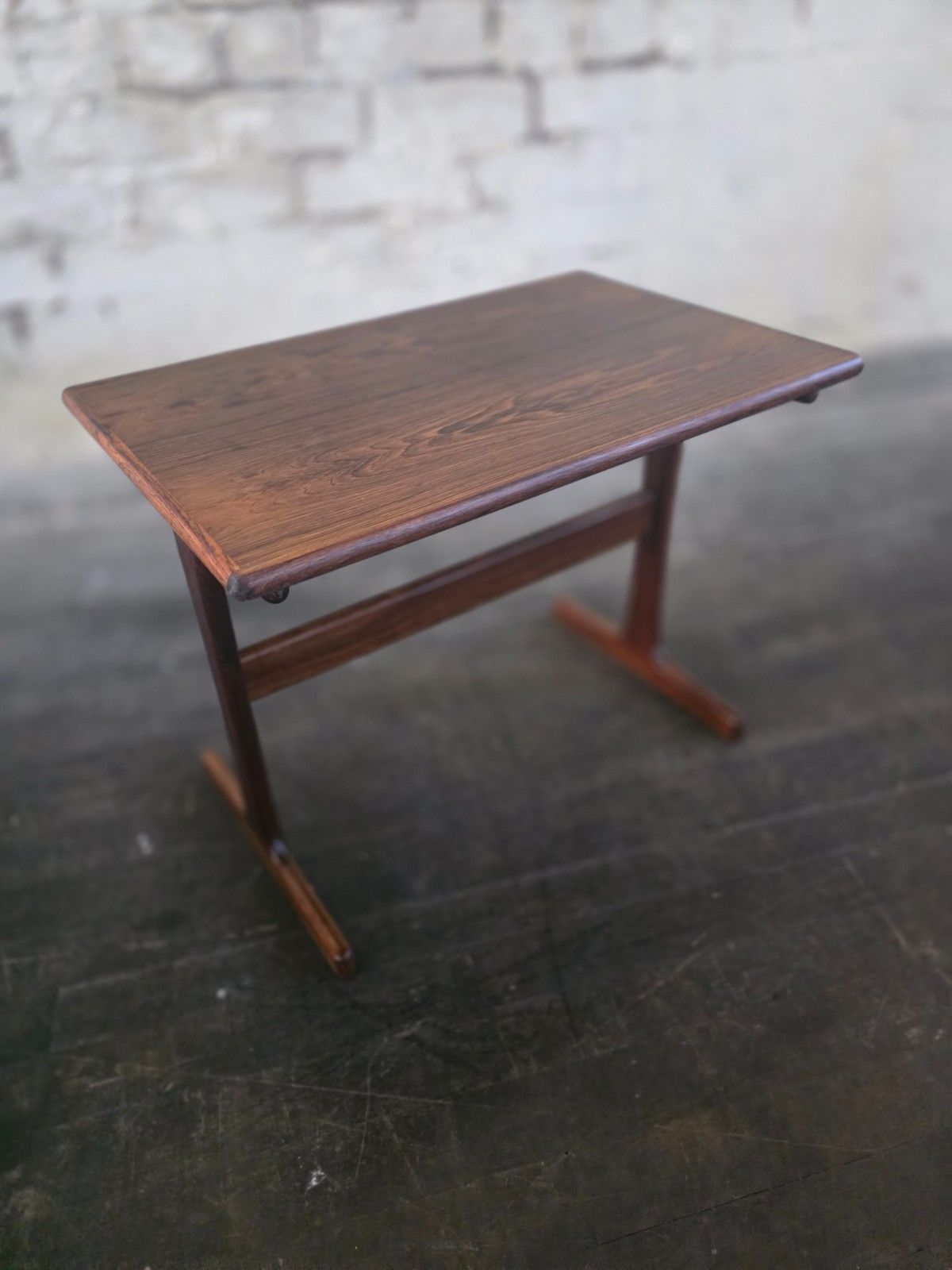 Furniture Rosewood Danish Mid Century Nest Of 3 Tables photo