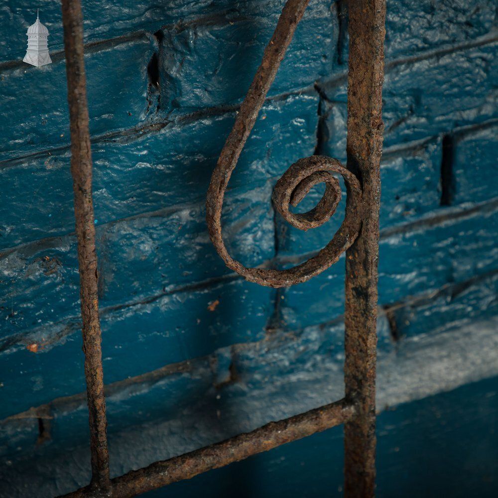 Pedestrian Gate, Scroll Design, Wrought Iron photo furniture