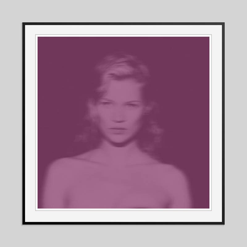 Batik 'Cherry Kate' Signed Limited Edition Print Framed In Black photo furniture