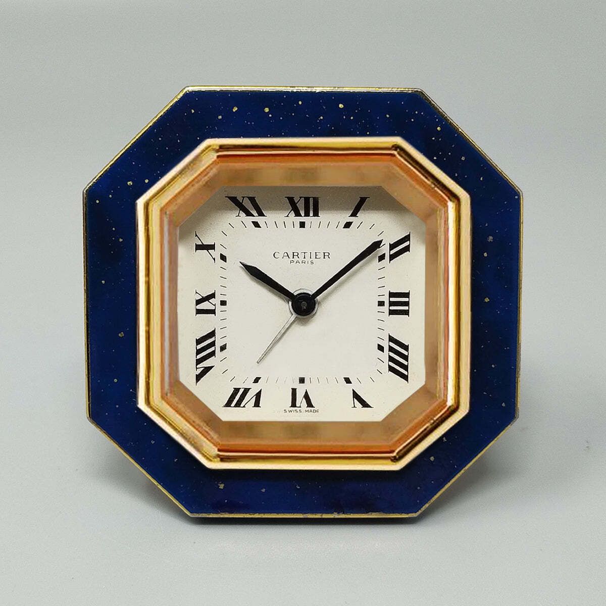 1980s Gorgeous Cartier Alarm Clock Pendulette. Made In Swiss photo furniture