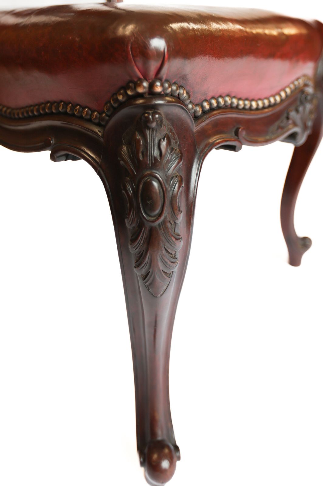 Pair Victorian Rosewood & Carved Side Chairs photo buy