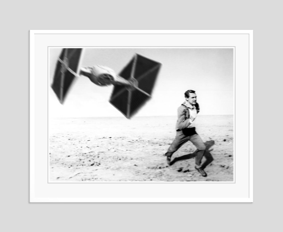 Batik 'Stay On Target!' Signed Limited Edition Print Framed In White photo furniture