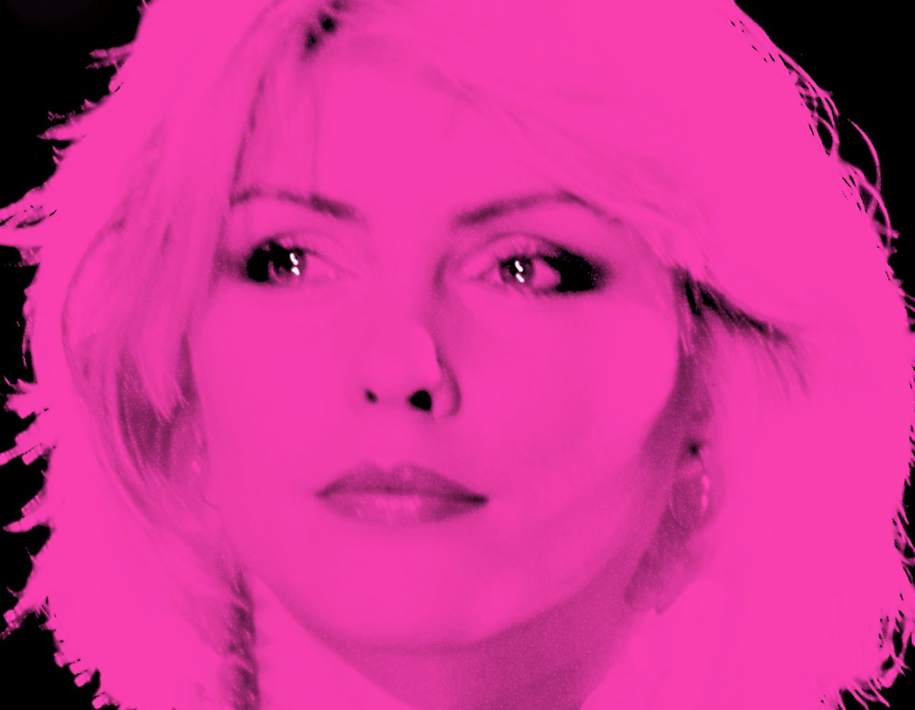 Batik 'Blondie Pink' Signed Limited Edition Print Framed In White