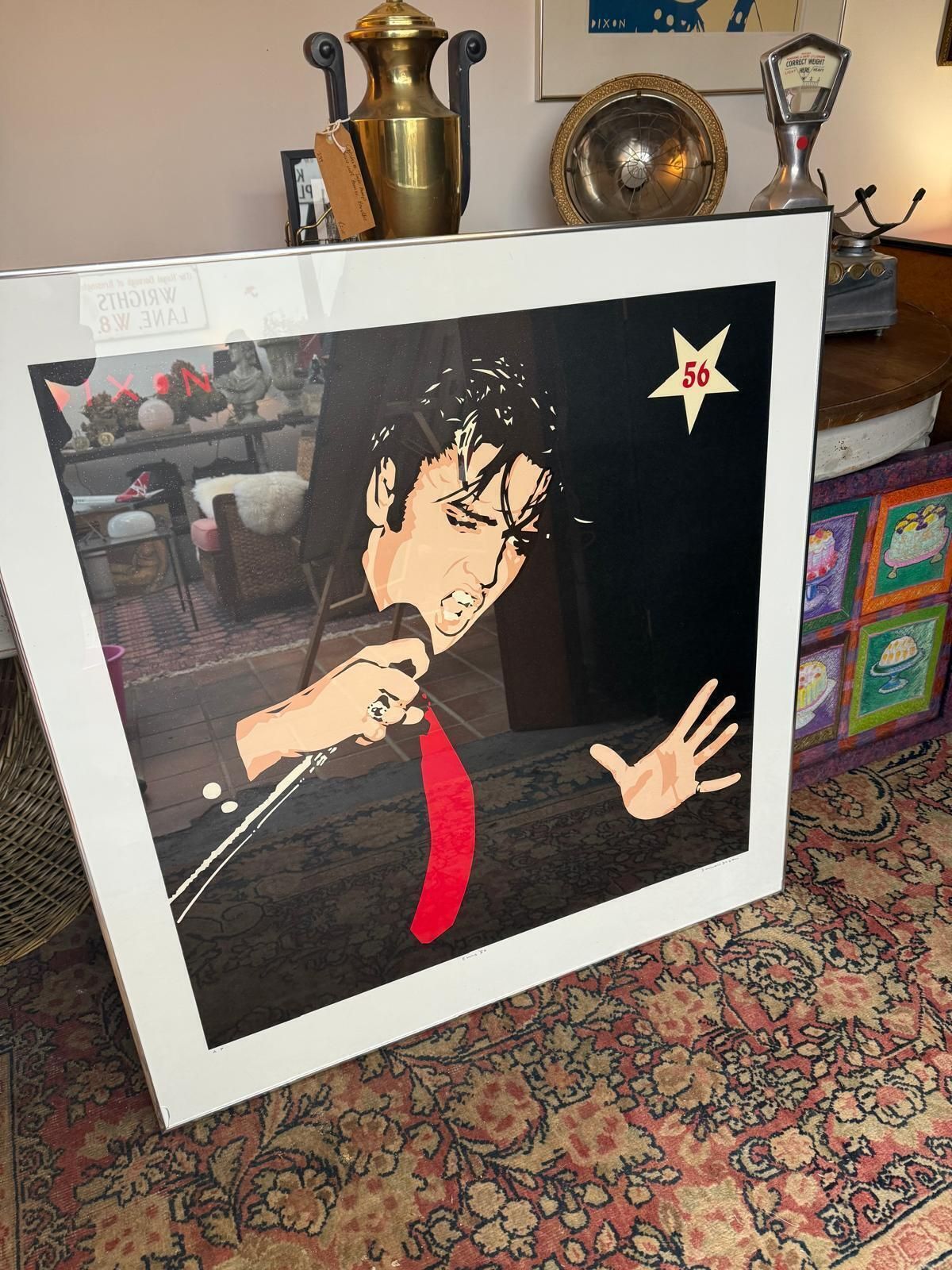 Original Giclée Print Of Elvis By Simon Dixon – Artist’s Proof