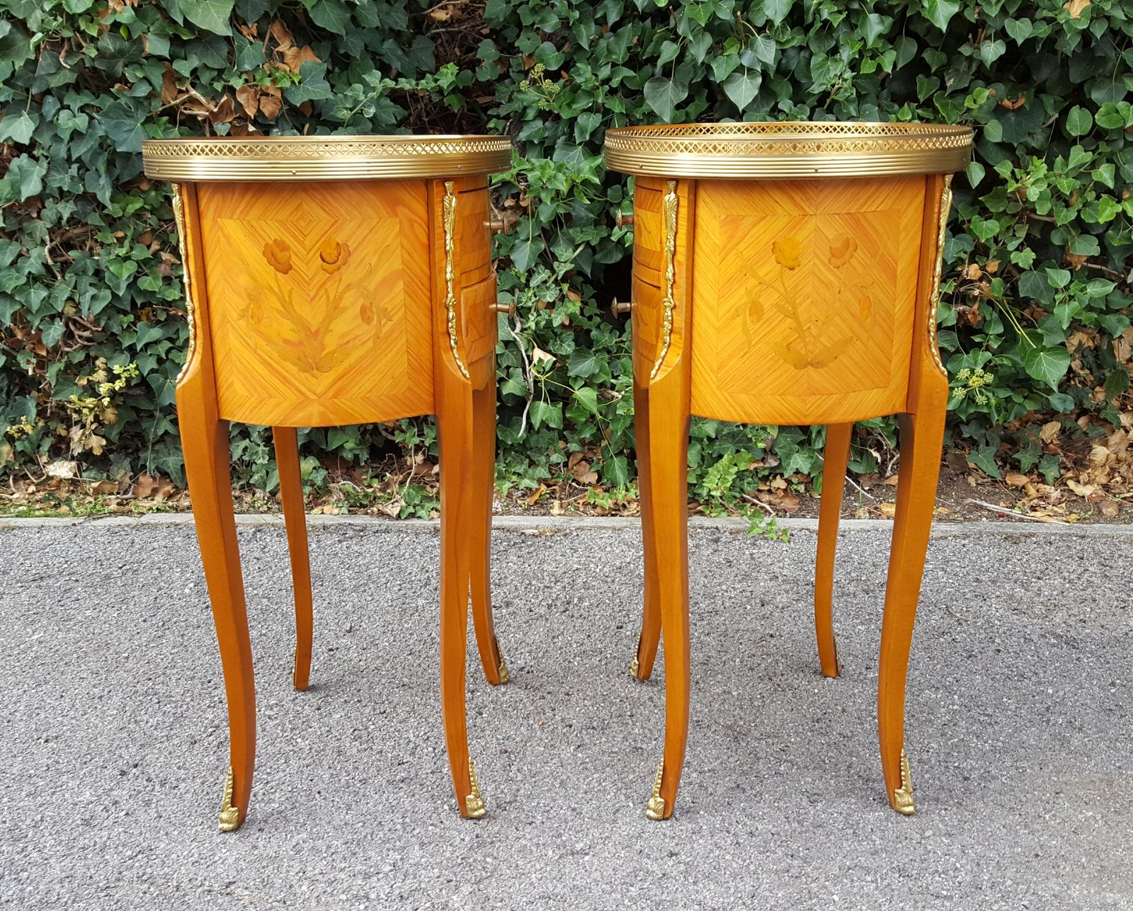 Matching Pair Of Italian Bedside Tables By Fratelli Cattaneo Novedrate photo for sale