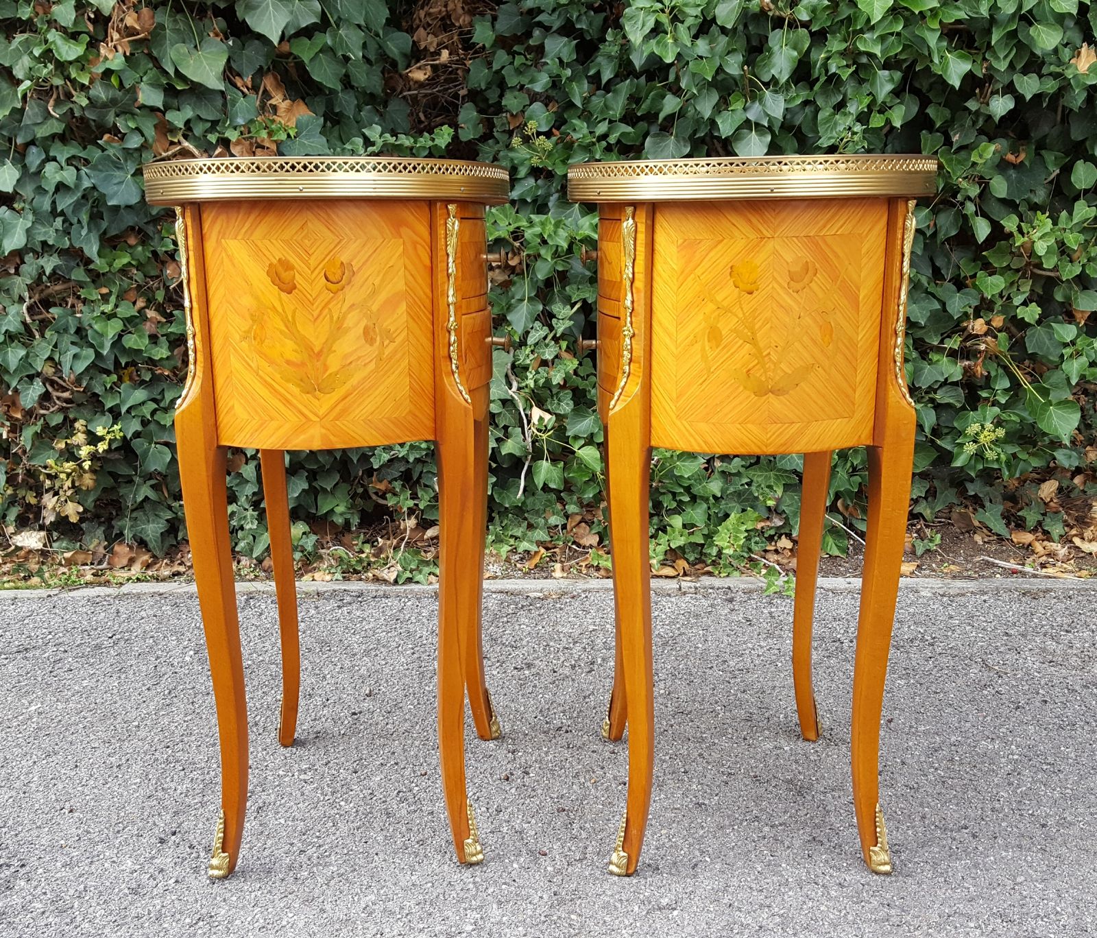 Matching Pair Of Italian Bedside Tables By Fratelli Cattaneo Novedrate photo 695.0