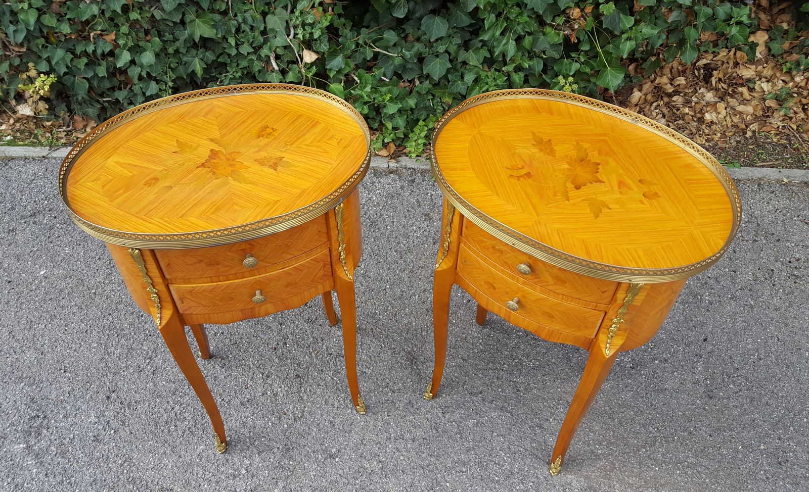 Matching Pair Of Italian Bedside Tables By Fratelli Cattaneo Novedrate photo vinterior